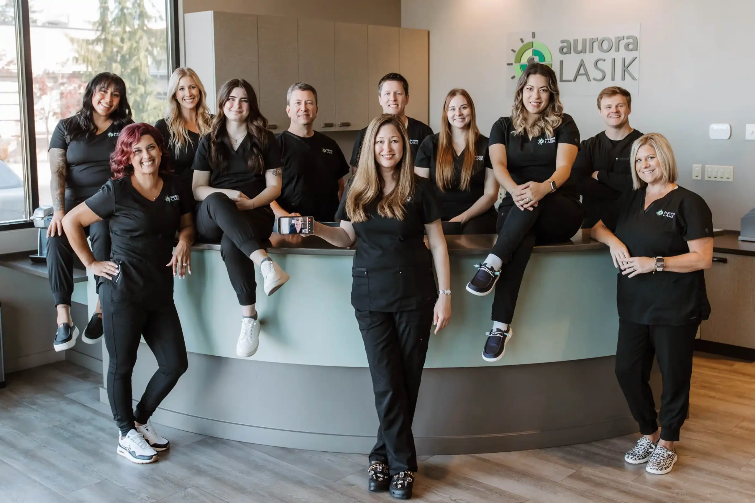 Aurora LASIK team photo